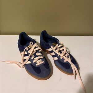 adidas Navy and Cream Sneakers